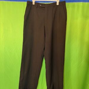 Joseph & Feiss Black Slacks WAIST: 35"